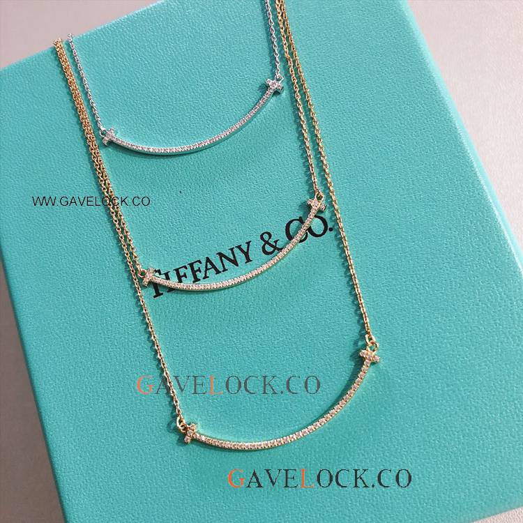 Tifffany and Co. Smile Necklace CNC coated - medium